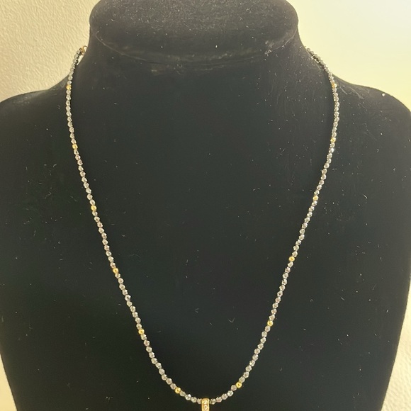 Sterling silver chain choker set - Picture 4 of 7